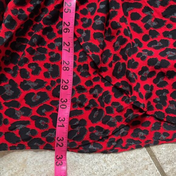 Zadig & Voltaire Reveal Leopard Print Long Sleeve Blouson Minidress - Picture 13 of 16